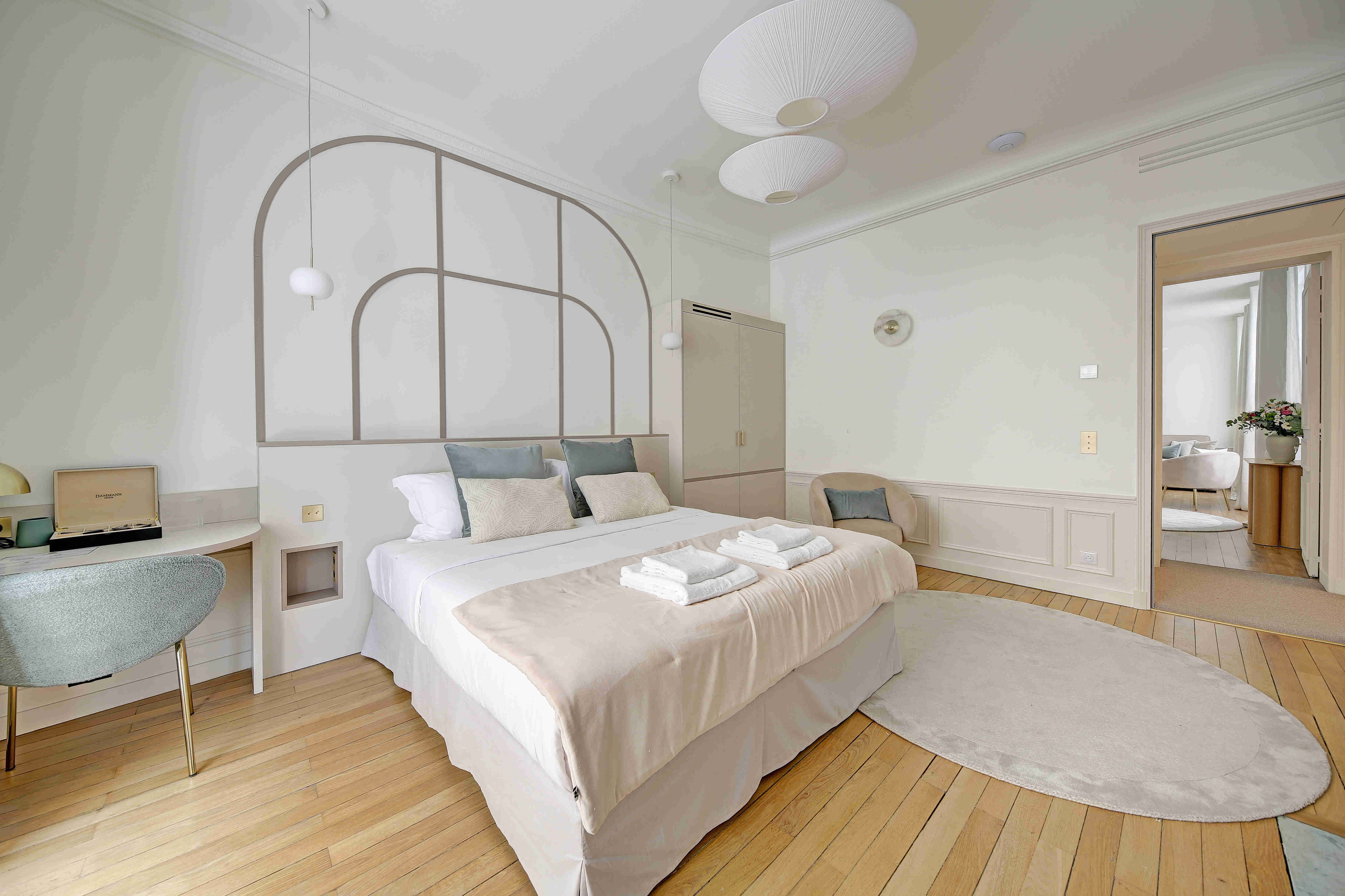 Détail de la chambre Trocadéro